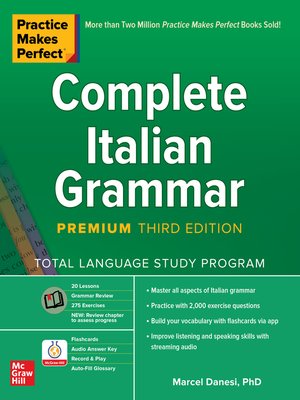 cover image of Complete Italian Grammar